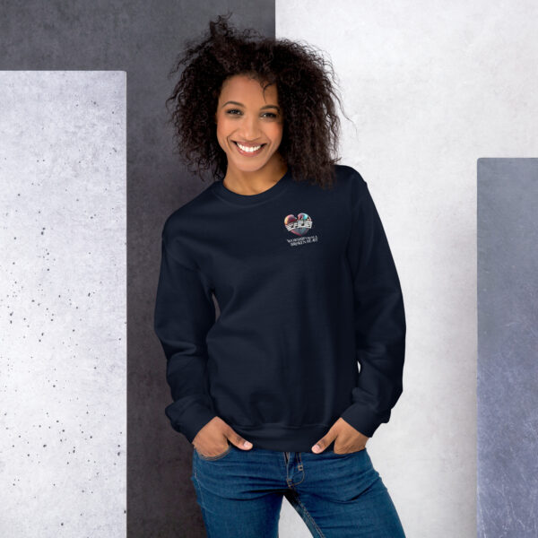 Night of Worship | Unisex Crew Neck Sweatshirt - Image 2